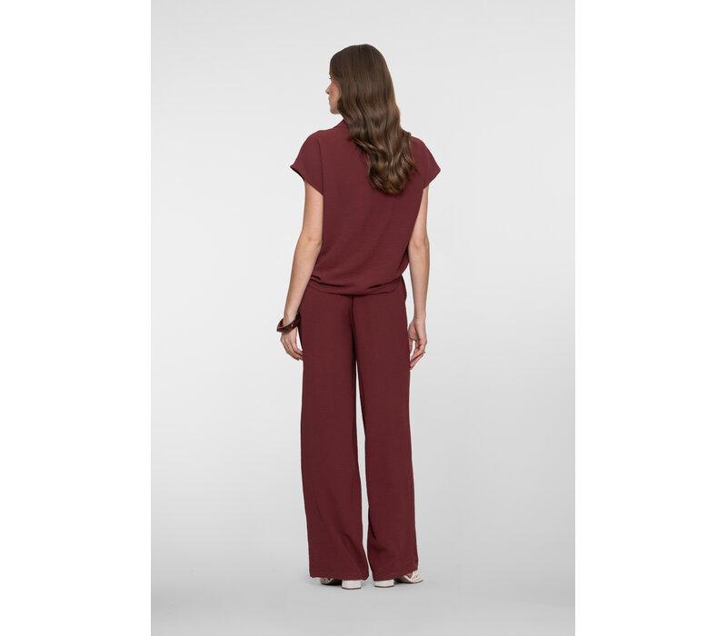 Geisha Pants Crinckle Cherry