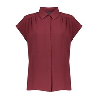 Geisha Blouse Crinckle Cherry