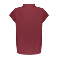 Geisha Blouse Crinckle Cherry