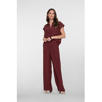 Geisha Blouse Crinckle Cherry