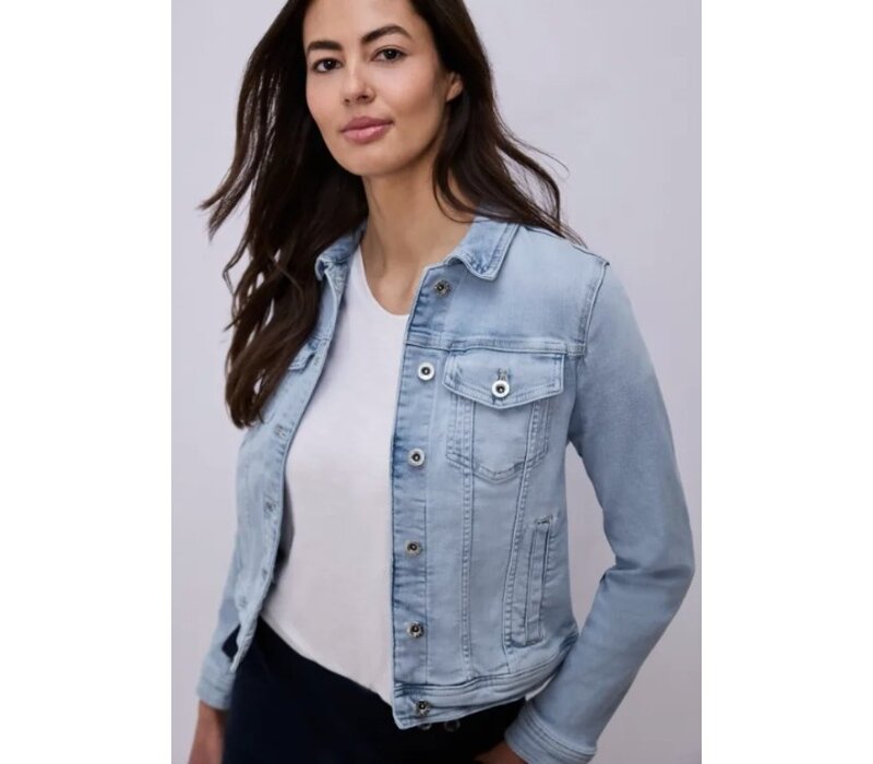 Street One Denim Jacket Light Blue Washed