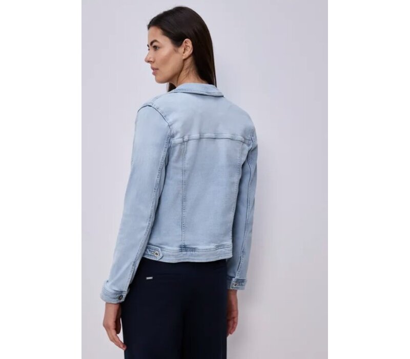 Street One Denim Jacket Light Blue Washed