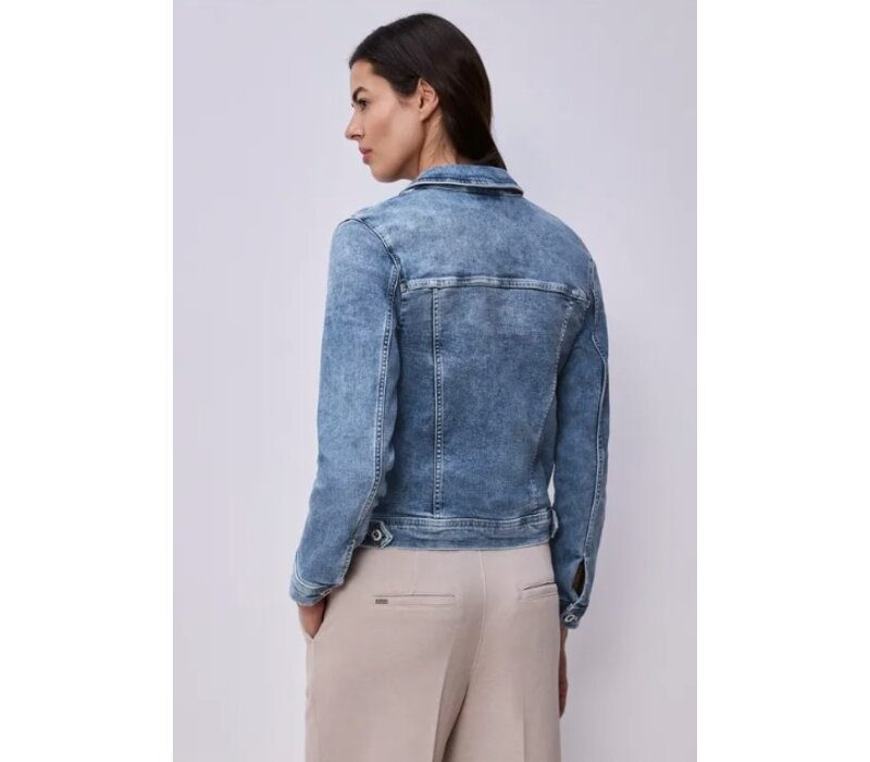Street One Denim Jacket Medium Blue Wash