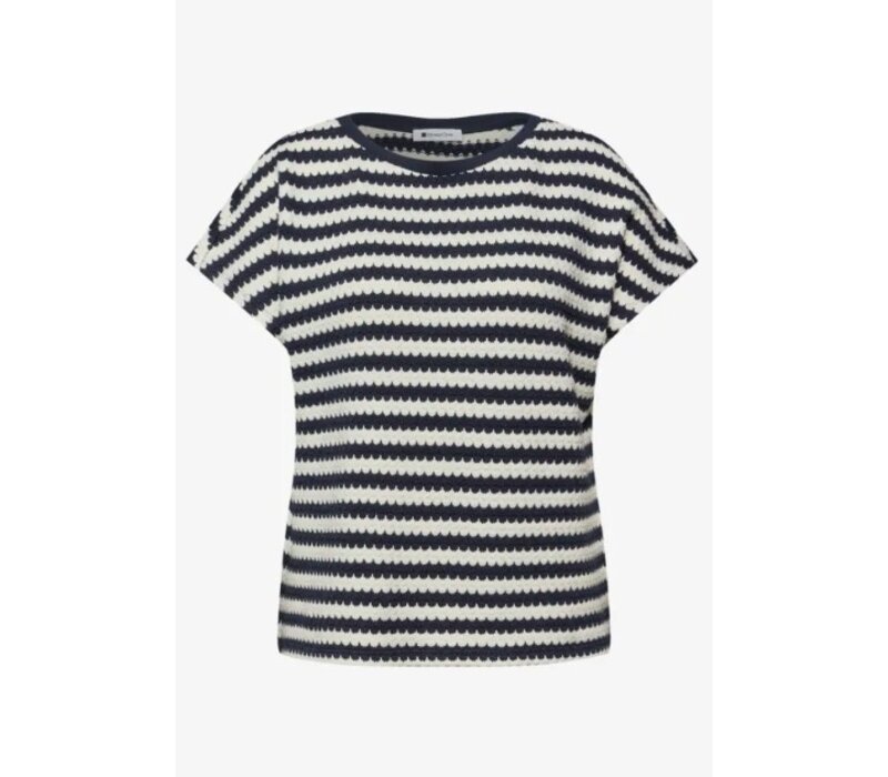 Street One Christa Structure Shadowed Navy