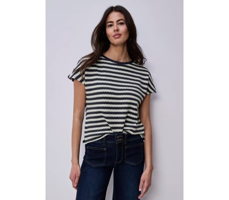 Street One Christa Structure Shadowed Navy