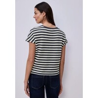 Street One Christa Structure Shadowed Navy