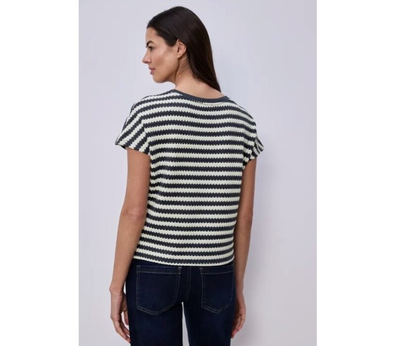 Street One Christa Structure Shadowed Navy