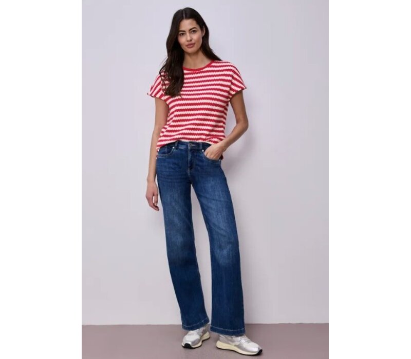 Street One Christa Structure Salsa Red