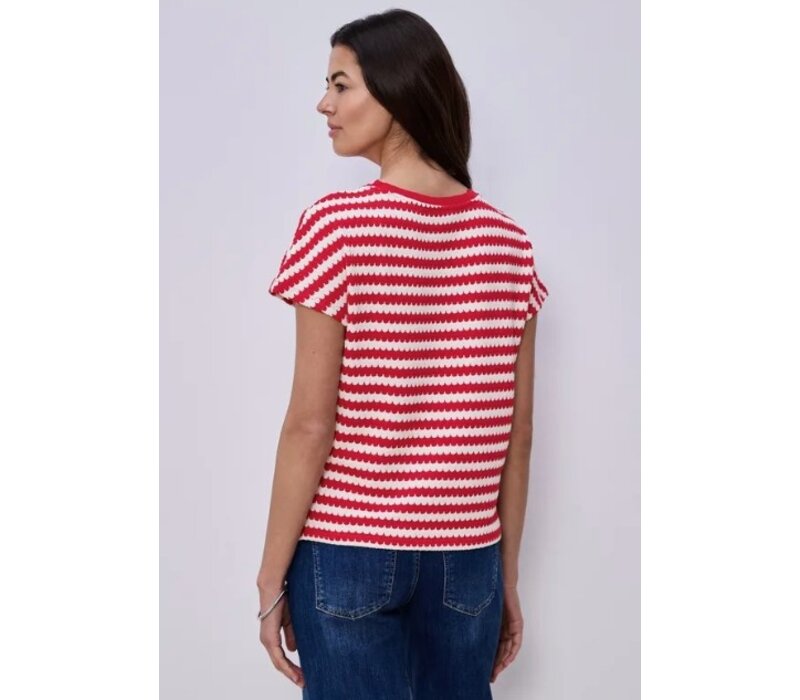 Street One Christa Structure Salsa Red