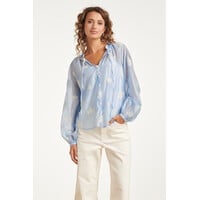 Smashed Lemon Blouse Light Blue