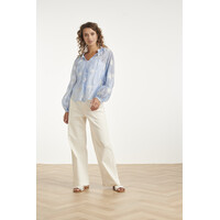 Smashed Lemon Blouse Light Blue