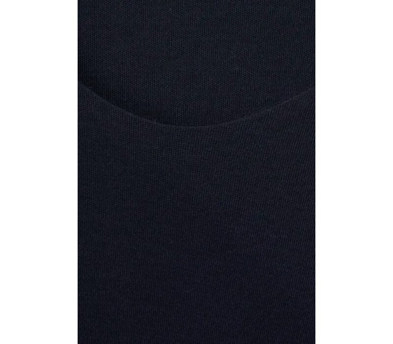 Street One Palmira Basic Shirt Deep Blue