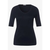 Street One Palmira Basic Shirt Deep Blue