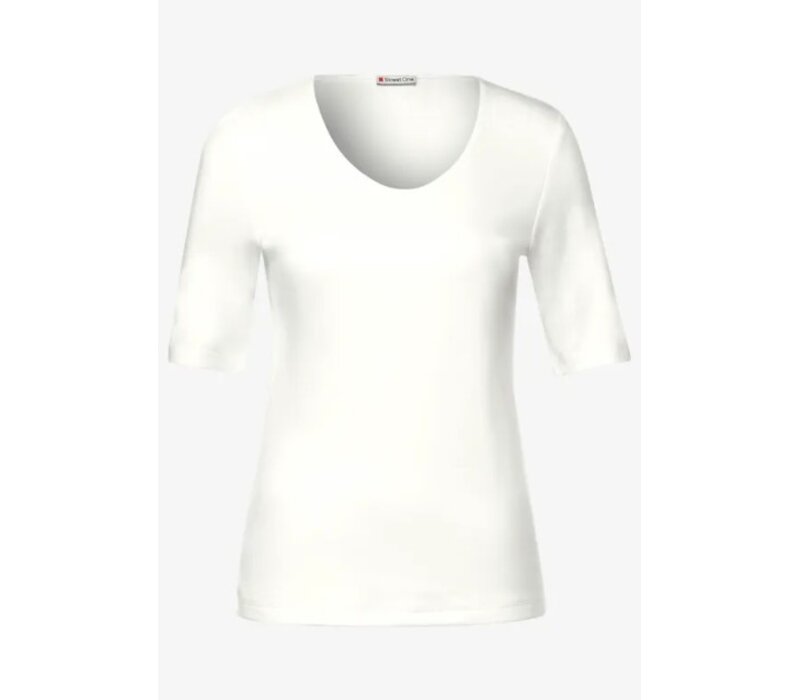 Street One Palmira Basic Shirt Off White