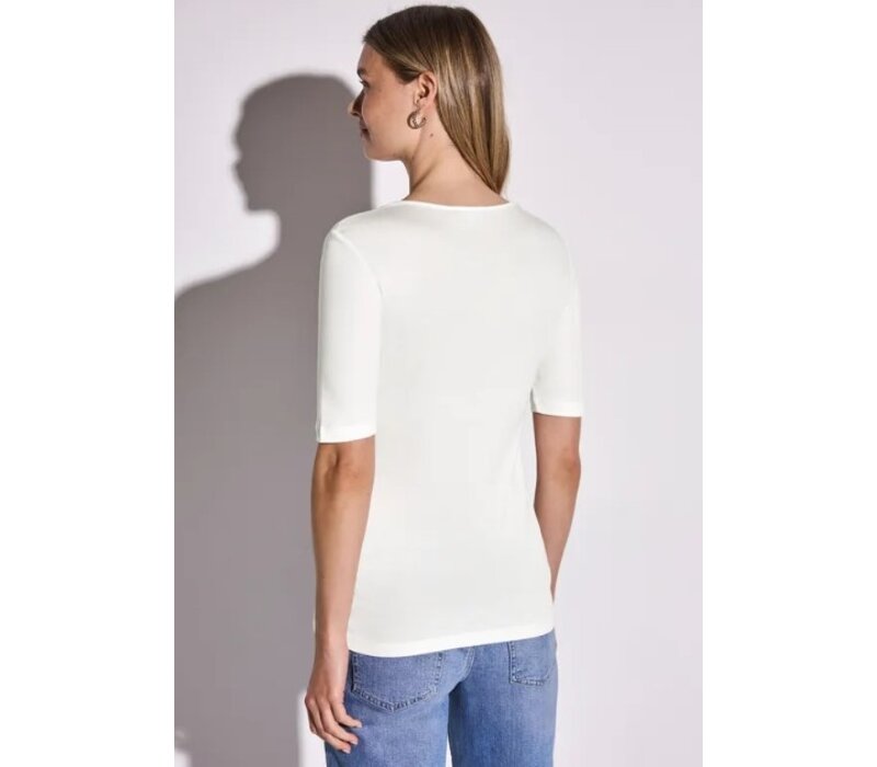 Street One Palmira Basic Shirt Off White