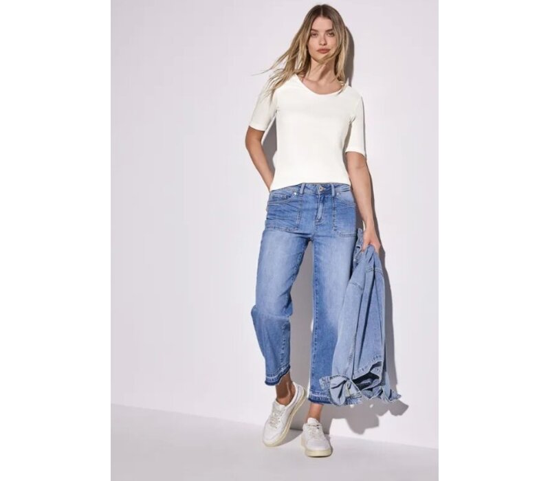 Street One Palmira Basic Shirt Off White