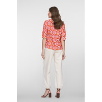 Geisha Jeans Balloon Linen Mix Ecru Raw Linen Mix