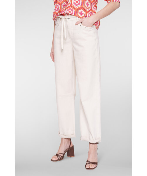 Geisha Geisha Jeans Balloon Linen Mix