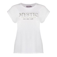 Geisha T-Shirt Mystic Off White Black