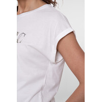 Geisha T-Shirt Mystic Off White Black