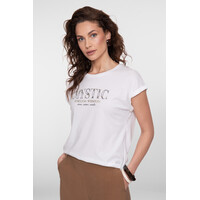 Geisha T-Shirt Mystic Off White Black