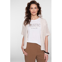 Geisha T-Shirt Mystic Off White Black