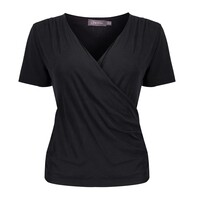 Geisha T-Shirt Crossed Black