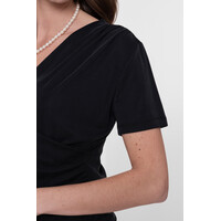 Geisha T-Shirt Crossed Black