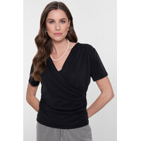 Geisha T-Shirt Crossed Black