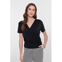 Geisha T-Shirt Crossed Black