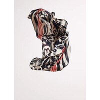 Street One Printed Modal Loop Shadowed Navy