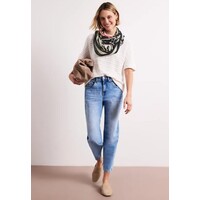 Street One Printed Modal Loop Shadowed Navy