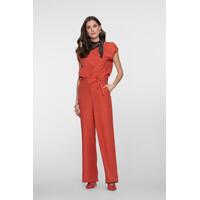 Geisha Pants with Strap Burned Orange