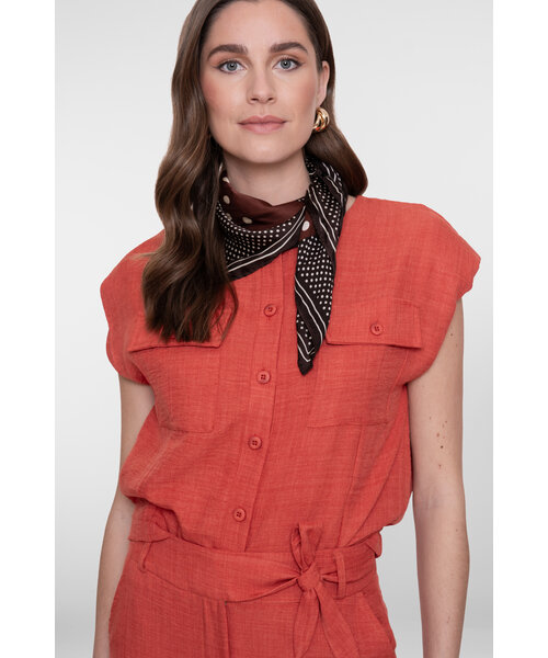 Geisha Geisha Blouse with Pockets