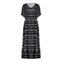 Geisha Dress Black Ecru