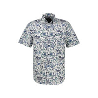 Lerros Overhemd Slubyarn Broken White