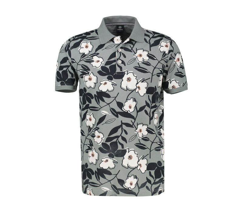 Lerros Polo Pique Storm Grey