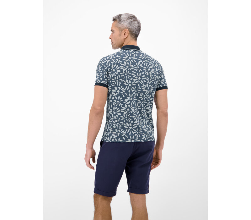 Lerros Polo 2Tone Pique Classic Navy