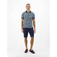 Lerros Polo 2Tone Pique Classic Navy