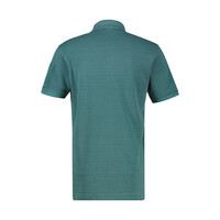 Lerros Polo Pique Stripe Soft Teal