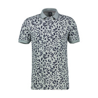 Lerros Polo 2Tone Pique Storm Grey