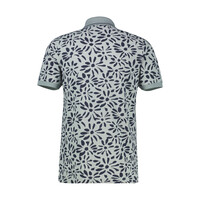 Lerros Polo 2Tone Pique Storm Grey