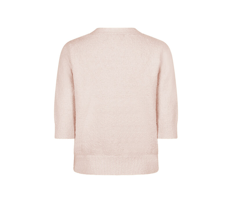 Red Button Cardigan Popcorn Blossom