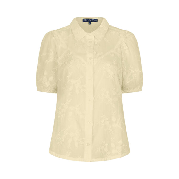 Red Button Victoria 3D Flower 