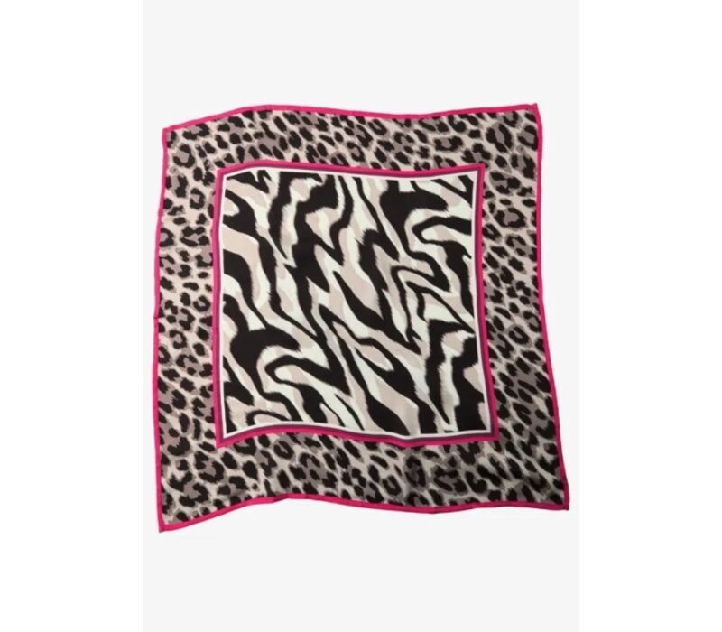 Street One Nicki Satin Leo Square Espresso Brown