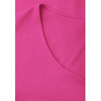 Street One Ada Heart Neck 1/2 Sleeves Magenta Dream