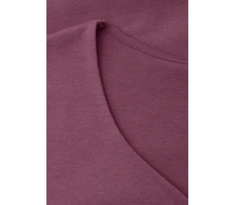 Street One Ada Heart Neck 1/2 Sleeves Dark Clouded Blush