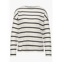 Street One Striped Knit look Shirt Shadowed Navy