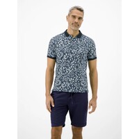 Lerros Polo 2Tone Pique Classic Navy