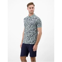 Lerros Polo 2Tone Pique Storm Grey